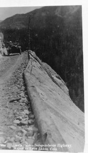 J64/ Aspen Twin Lakes Colorado RPPC Postcard c1920s Independence Pass 199