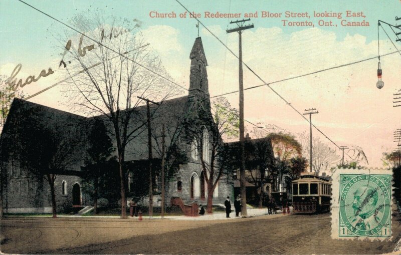 Canada Church of the Redeemer Bloor Street looking East Toronto Ontario 04.01