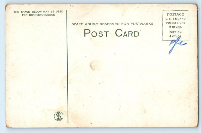 Mindanao Philippines Postcard Moro Constabulary Pyramid Drill c1910 Antique