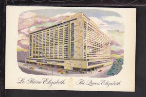 The Queen Elizabeth Hotel,Montreal,Quebec,Canada Postcard 