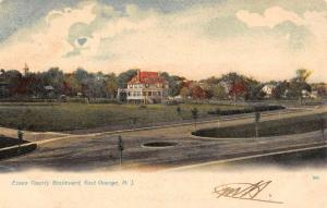 East Orange New Jersey Essex County Blvd Historic Bldgs Antique Postcard K71085