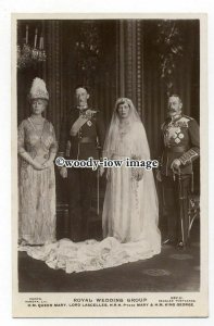 r2252 - H.R.H.Princess Mary & Viscount Lascelles Family Wedding Group - postcard