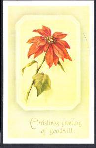 Christmas Greetings Poinsettia BIN