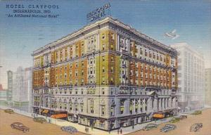Hotel Claypool Indianapolis Indiana 1941