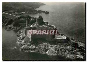 Modern Postcard Fort la Latte Aerial view of Port East Coast