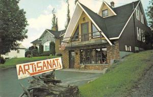 St Ferdinand Quebec Canada Artisanat La Quenouille Vintage Postcard J77117