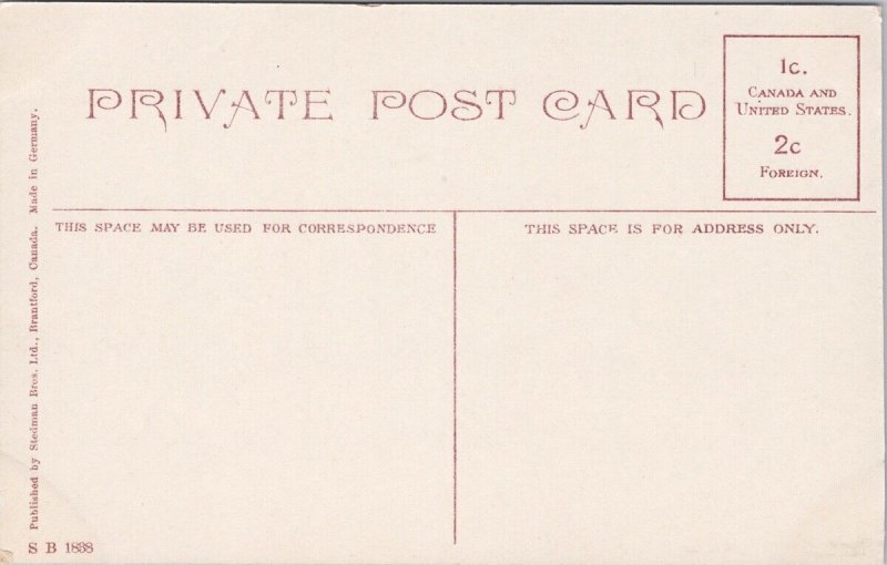 Normal School Calgary Alberta AB Unused Stedman Bros Postcard H36