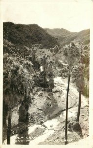 Frashers RPPC; View in Pam Canyon near Palm Springs CA Unposted