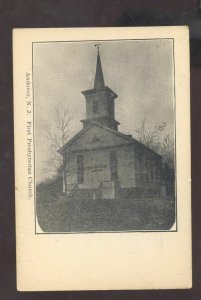 ANDOVER NEW JERSEY NJ FIRST PRESBYTERIAN CHURCH VINTAGE POSTCARD 1905