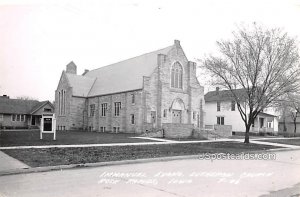 Immanuel Evans Lutheran Church - Rock Rapids, Iowa IA  