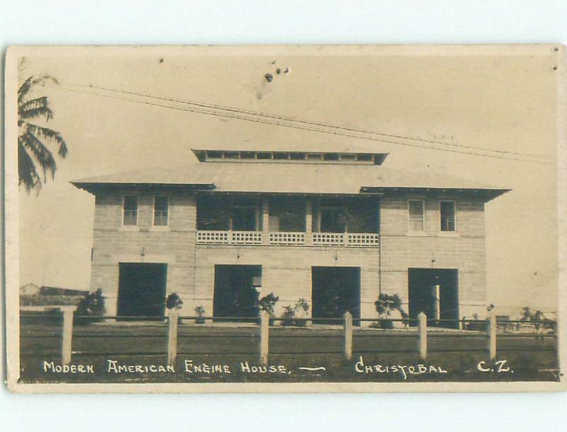 old rppc NICE VIEW Cristobal - Colon District Panama i3940