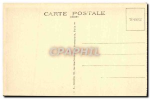 Old Postcard Malmaison Harp Music Room