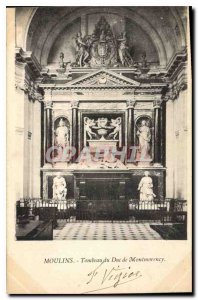 Old Postcard Moulins Tomb of the Duke of Montmorency
