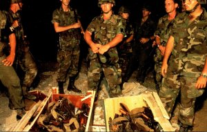 Military United States Marines In Grenada 25 October 1983