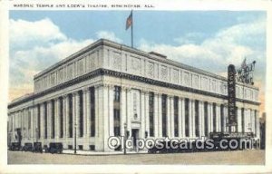 Masonic Temple & Loew's Theatre - Birmingham, Alabama AL