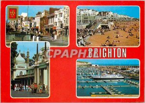 Modern Postcard Greetings From Brighton Sussex