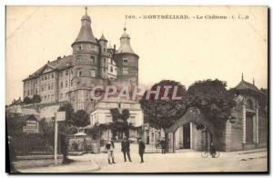 Old Postcard Montbeliard Le Chateau