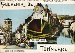 CPM TONNERRE Rue de Venise - Rue de l'Hopital (1196156)