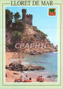 Postcard Modern Lloret de Mar, Costa Brava