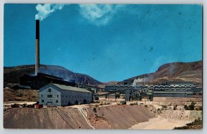 Postcard Copper Smelter at Morenci Arizona