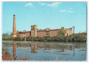 1971 Old Confederate Powder Works Sibley Mill Augusta Georgia GA Posted Postcard