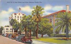 U. S. Post Office and Hotel Marion Ocala, Florida  