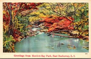 New York Greetings From Hewlett Bay Park East Rockaway Long Island