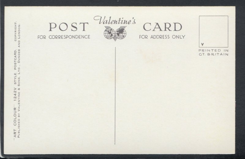 Scotland Postcard - Edinburgh Castle, National Gallery & Scott Monument  RS14742