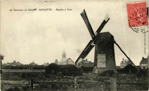 CPA Environs de CALAIS - SANGATTE - Moulin a Vent (976431)