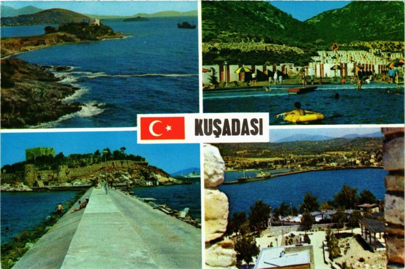 CPM AK Kusadasi - Bird's Island - Scenes TURKEY (851374)