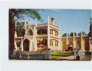 Postcard Unique Wedding Cake House Kennebunk Maine USA