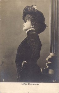 Sarah Bernhardt, Actress, Actor, Pre 1907 Hat, Edwardian Dress