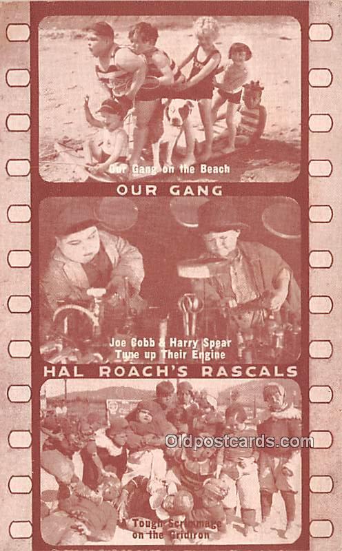 Our Gang, Hal Roach's Rascals Movie Star Actor Actress Film Star Unused 