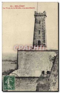 Old Postcard Belfort Tower Miotte