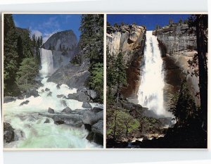 M-112367 Vernal and Nevada Falls Yosemite National Park California USA