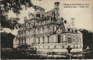 CPA Chateau de BEAUMESNIL (29305)