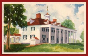 Virginia, Mount Vernon - East Front - Facing The Potomac - [VA-698]