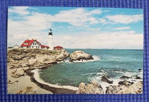 Vintage Portland Head Lighthouse Second Edition Portland ME Maine Postcard