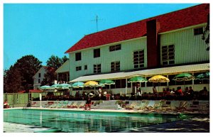 Vermont  Lake Champlain Basin Harbor Club, Allen P beach pool