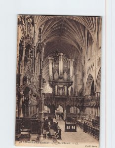 Postcard The Chancel, Exeter Cathedral, Exeter, England