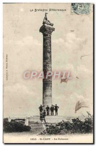 Old Postcard St Cast Column