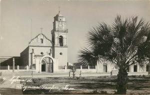 1940s RPPC Church Nuestra Señora de Guadalupe de Reynosa, Tamaulipas Mexico