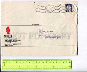 400327 GERMANY 1974 year real posted Stuttgart old COVER