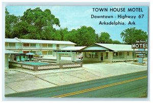 c1960's Town House Motel Downtown Highway 67 Arkadelphia Arkansas AK Postcard