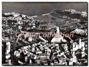 Old Postcard By plane on the Principality of Monaco General view Foreground L...