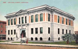 City Hall Fresno California 1910c postcard