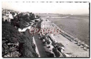 Old Postcard The French Riviera Cannes Beach and noon