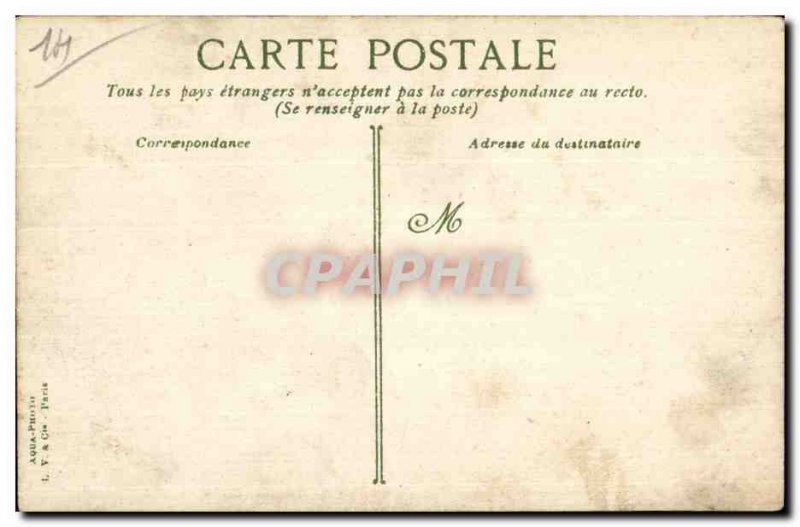 Old Postcard Ouistreham Junked Boat