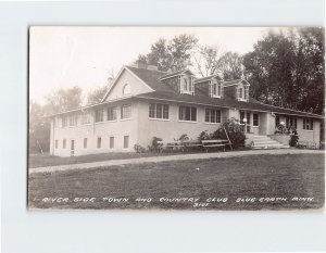 Postcard River Side Town And Country Club, Blue Earth, Minnesota