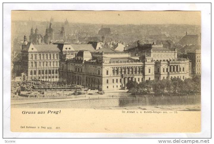Gruss aus Prag!, Czech Republic, 1890s